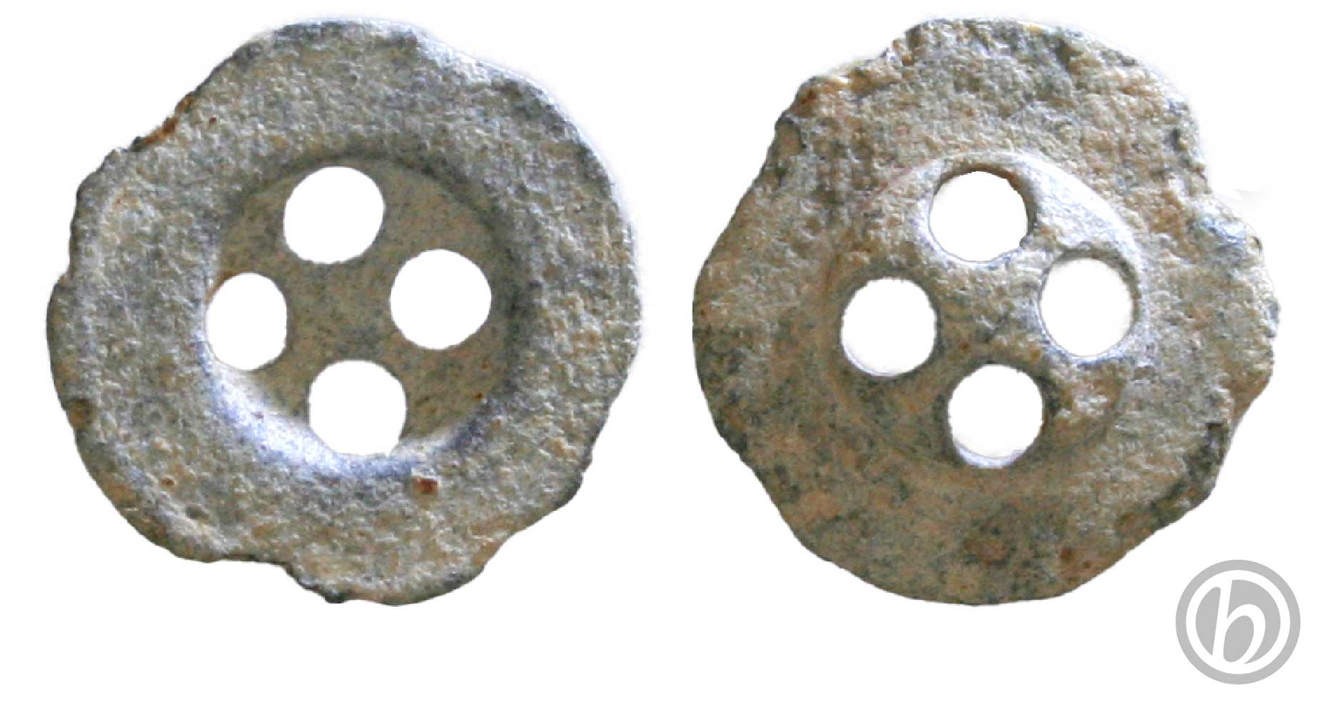 bt.4FR.01.2411 – Bottone 4 fori esercito britannico