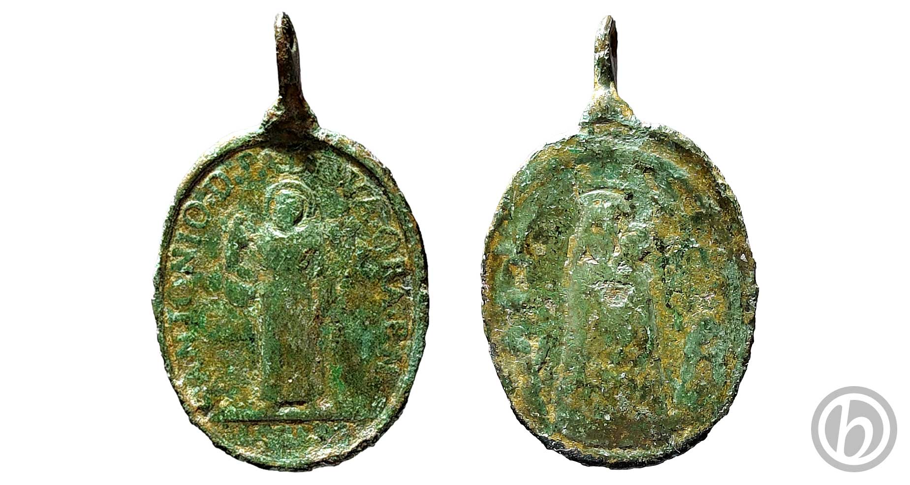 md.SAML.01.2512 – Medaglia votiva – Sant’Antonio da Padova – Madonna di Loreto