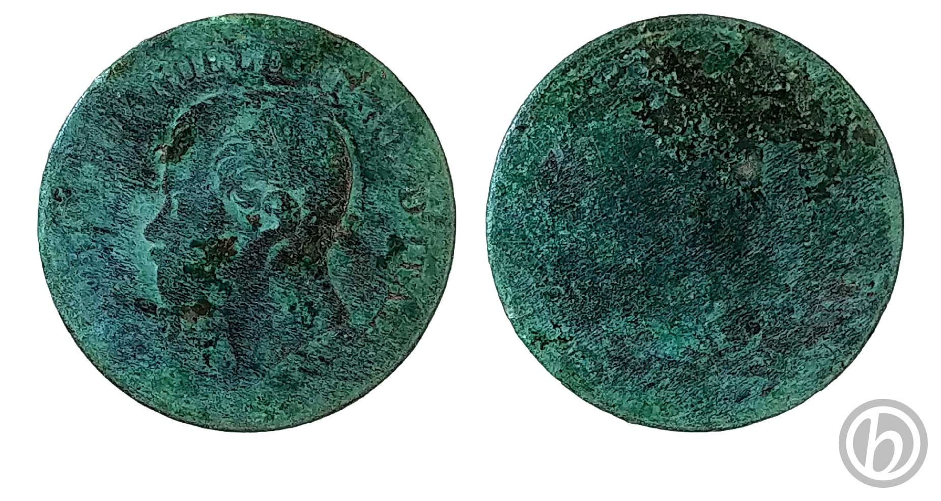 mn.5C.05.2509 – 5 centesimi – Vittorio Emanuele II, Re d’Italia