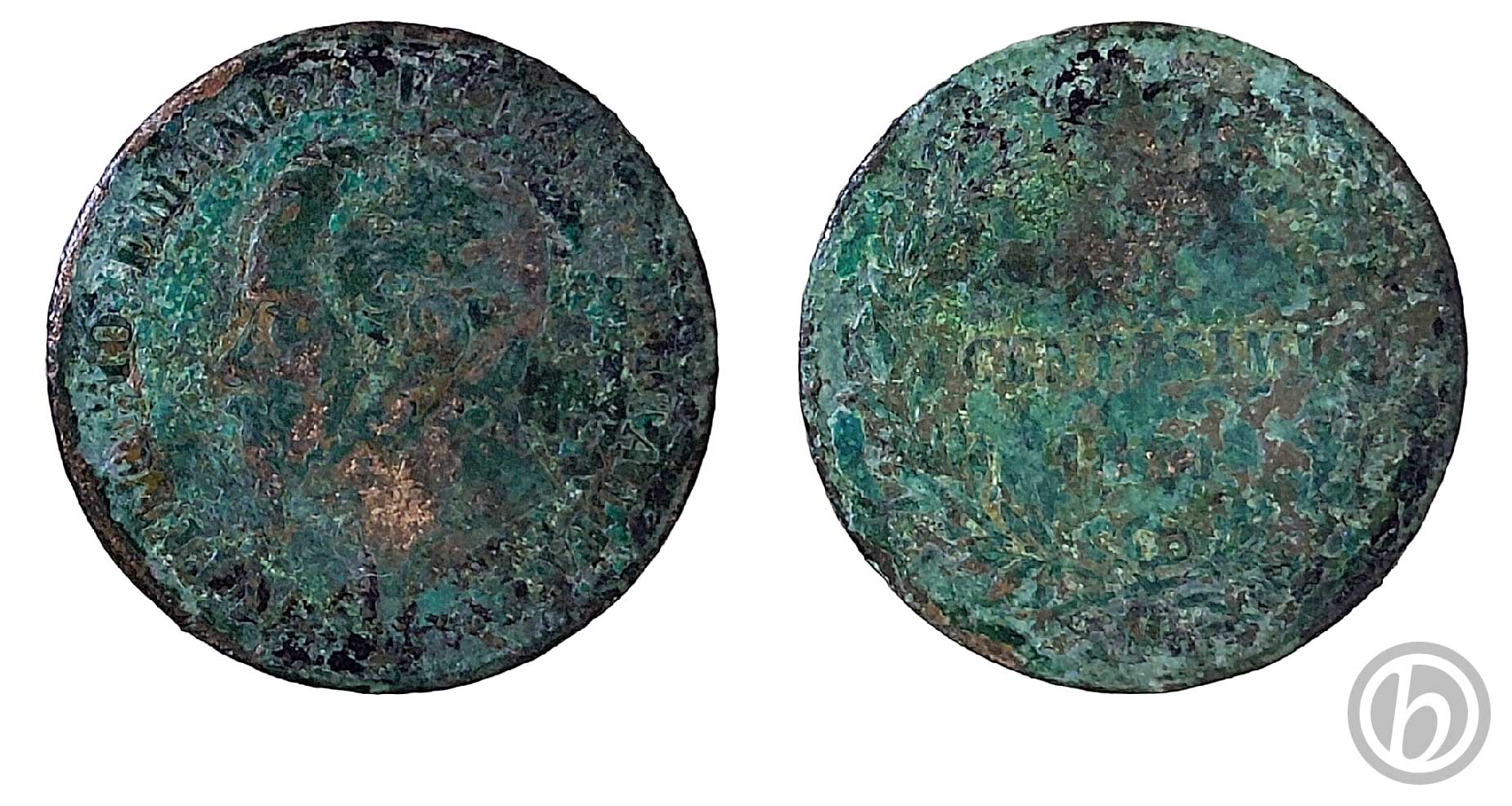 mn.5C.10.2511 – 5 centesimi – Vittorio Emanuele II, Re d’Italia