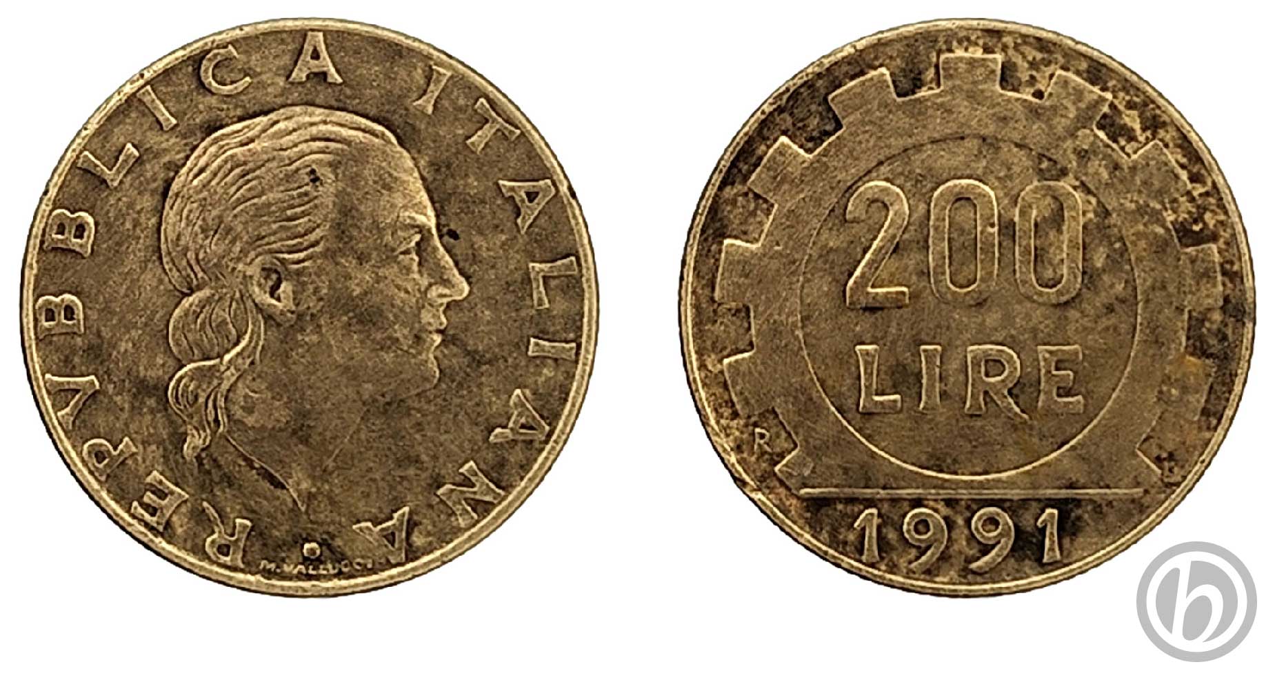 mn.200L.04.2601 – 200 Lire – Repubblica Italiana